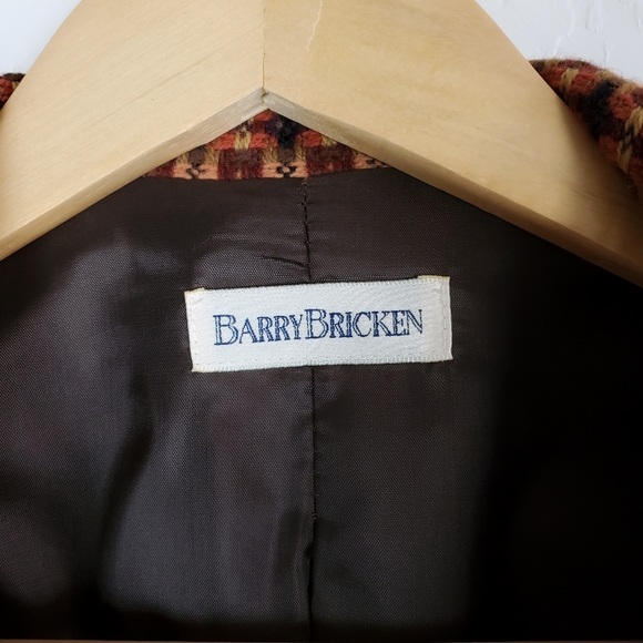 Vintage Tweed Wool Designer Blazer - Picture 10 of 12